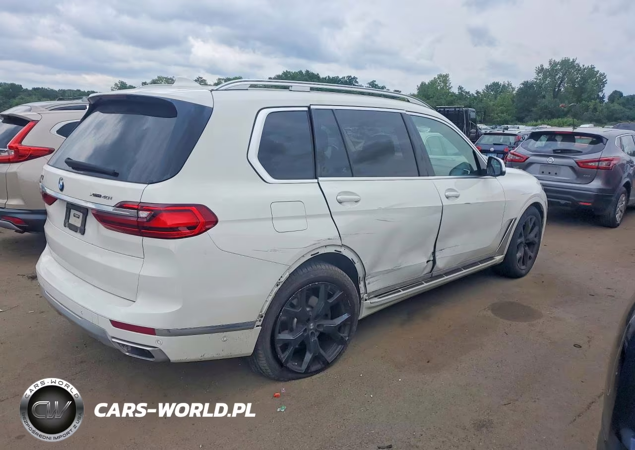 2022 BMW X7 xDrive40I VIN:5UXCW2C04N9K89288 - 3