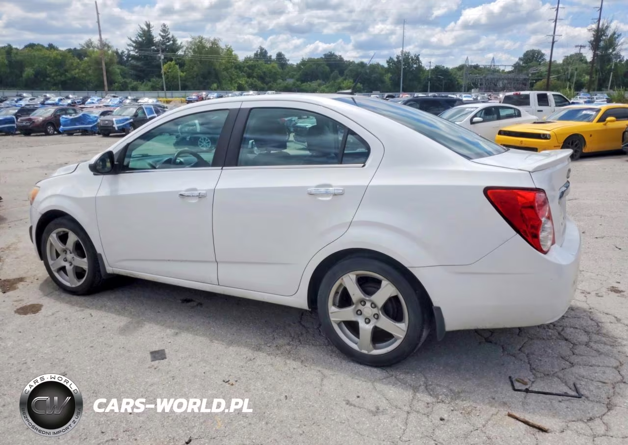 2013 Chevrolet Sonic Ltz VIN:1G1JE5SB6D4186345 - 2