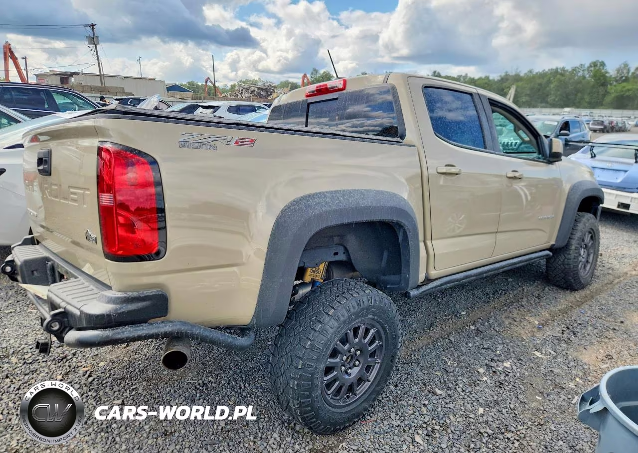 2022 Chevrolet Colorado Zr2 VIN:1GCGTEEN5N1102550 - 3