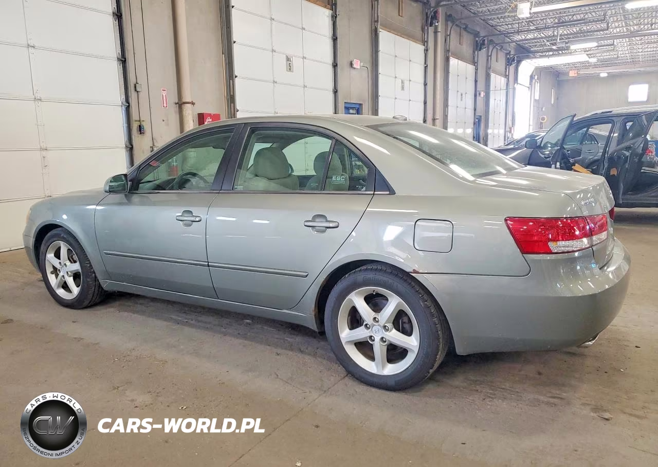 2007 Hyundai Sonata Se VIN:5NPEU46F27H261026 - 2