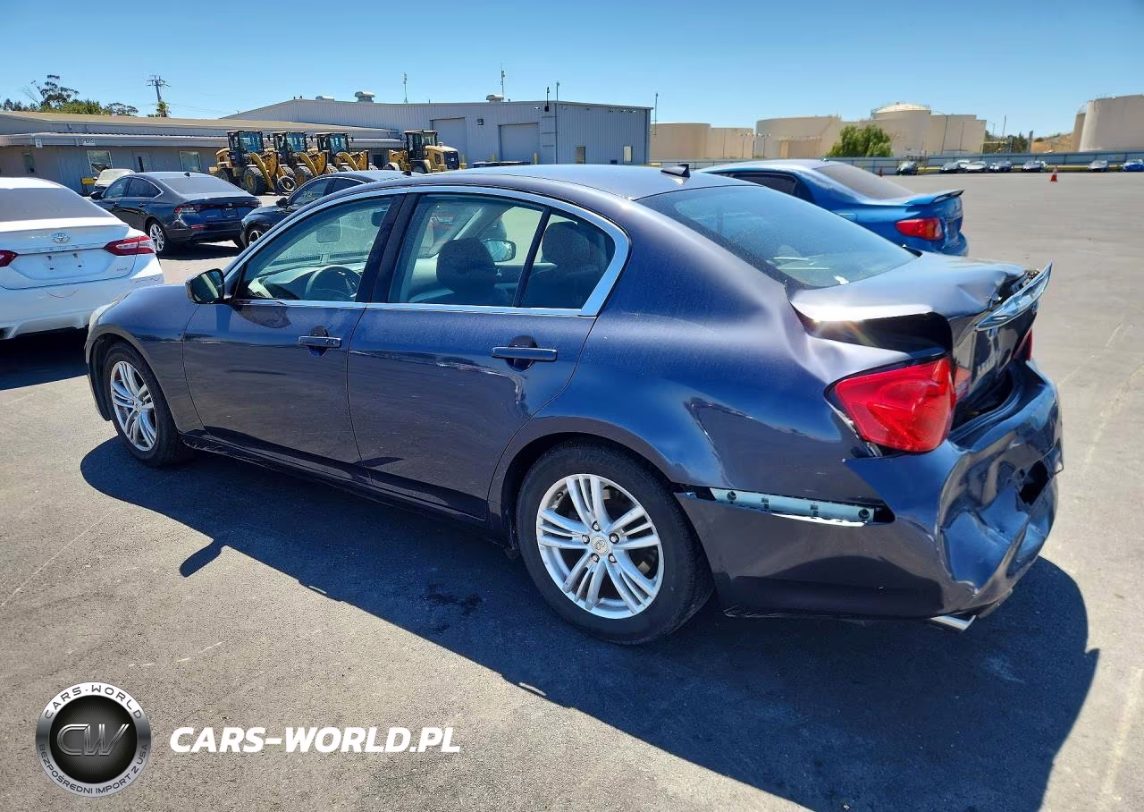 2010 Infiniti G37 Sedan Base VIN:JN1CV6AP3AM406168 - 2