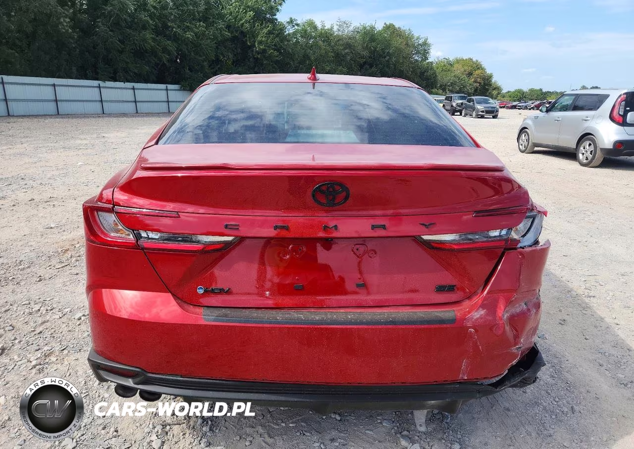 2026 Toyota Camry Se VIN:4T1DAACK9TU312991 - 6