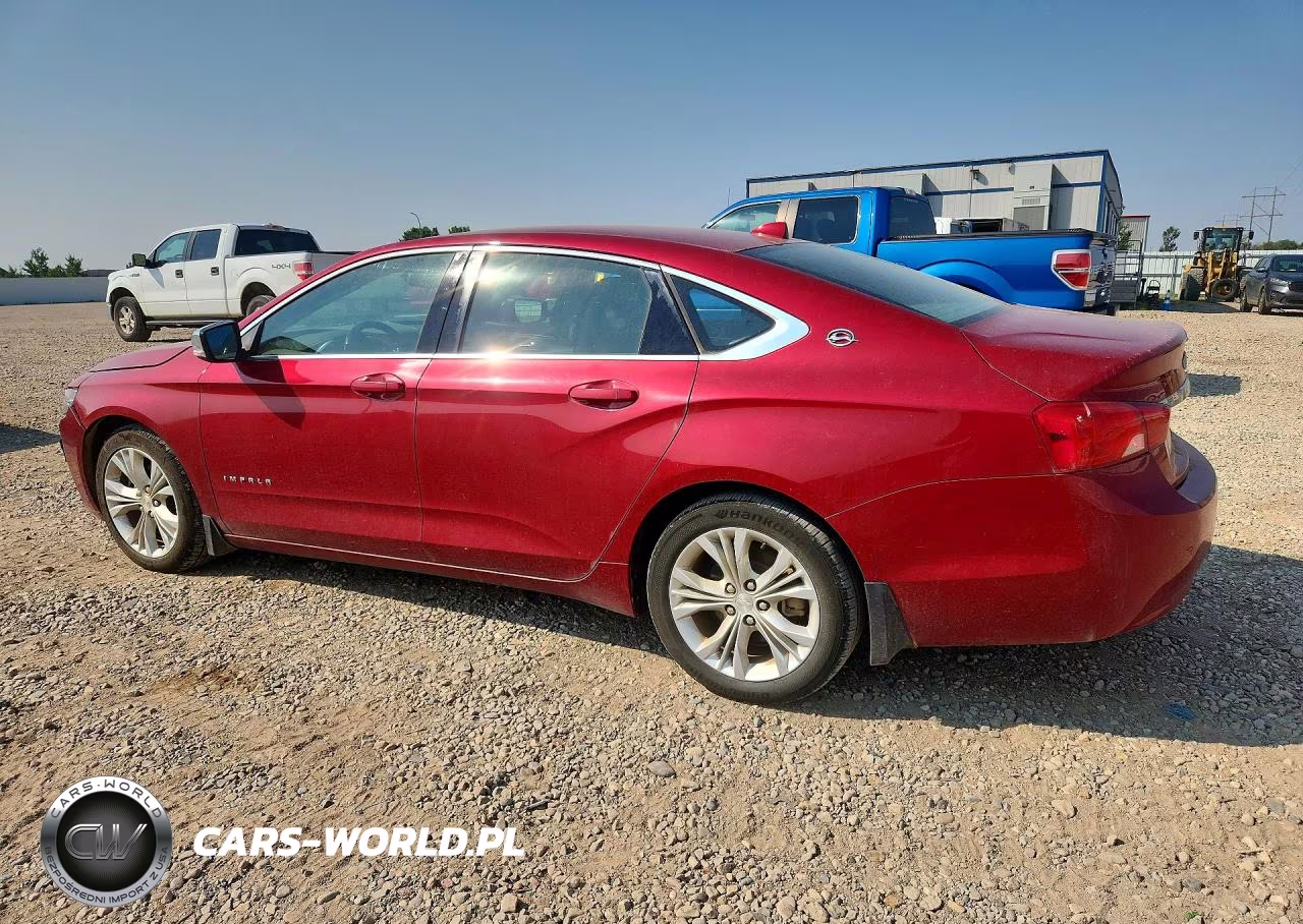 2014 Chevrolet Impala Lt VIN:2G1125S39E9106410 - 2
