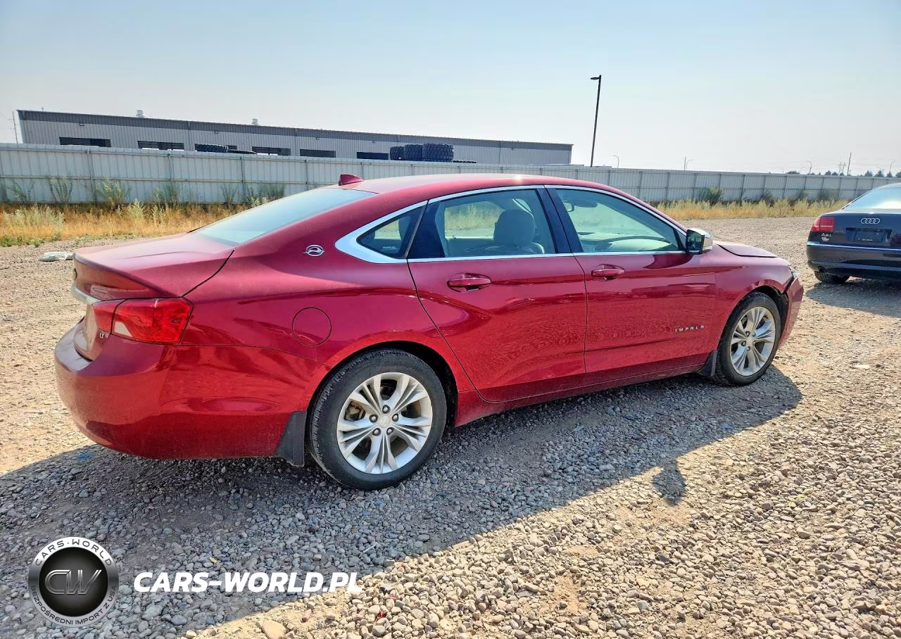 2014 Chevrolet Impala Lt VIN:2G1125S39E9106410 - 3