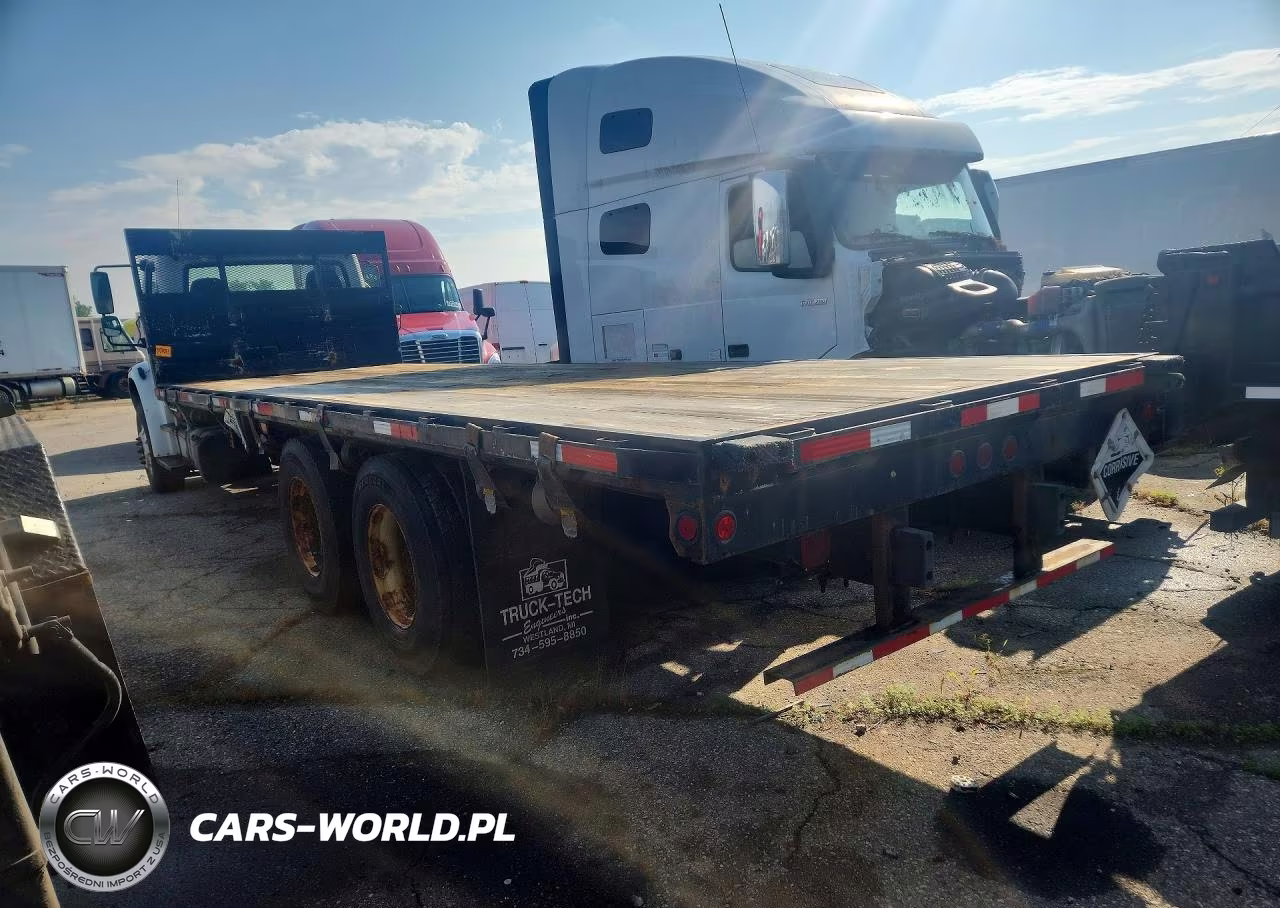 2016 Freightliner Business Class M2 Flatbed Truck VIN:1FVHCYCY8GHHB3110 - 2