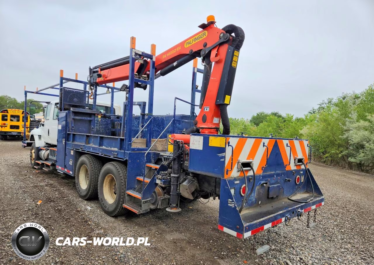 2016 International 7400 Crane Truck VIN:3HAWGSTT0GL275108 - 2