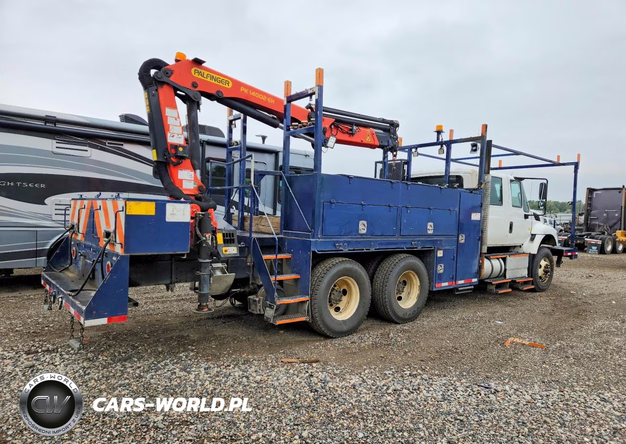 2016 International 7400 Crane Truck VIN:3HAWGSTT0GL275108 - 3