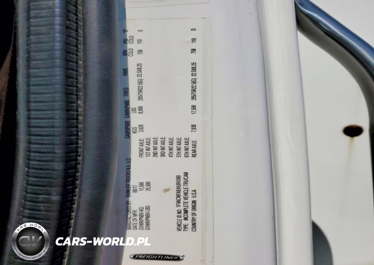 2018 Freightliner Business Class M2 Box Truck VIN:1FVACWFA9JHJR4369 - 11