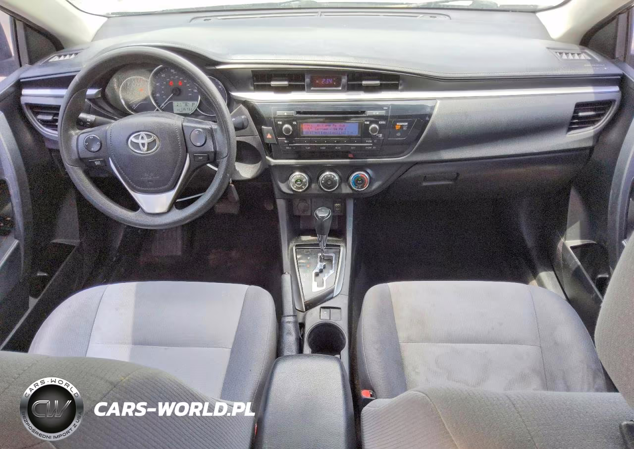 2015 Toyota Corolla L VIN:2T1BURHE6FC243117 - 8