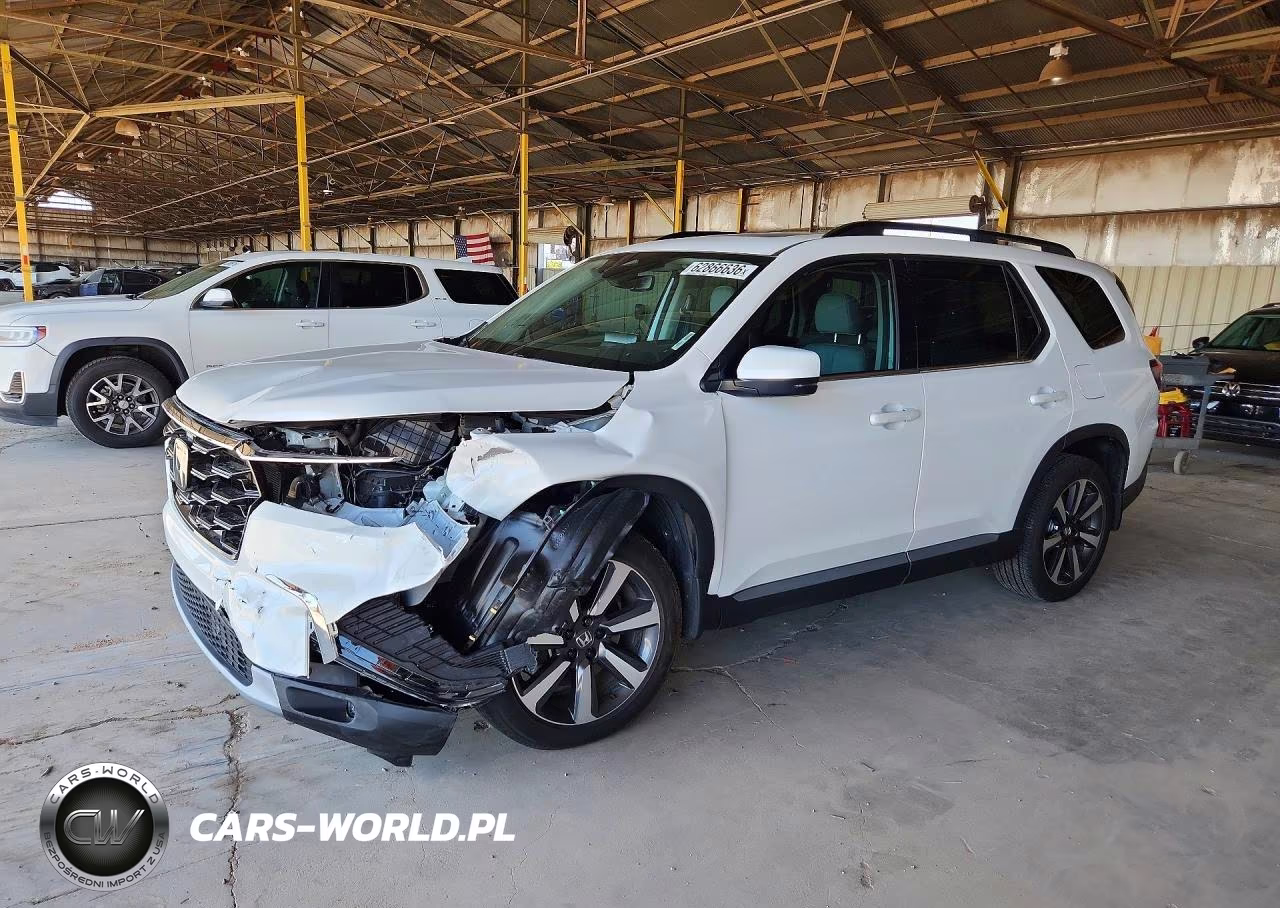 2025 Honda Pilot Touring VIN:5FNYG1H79SB167077 - 1