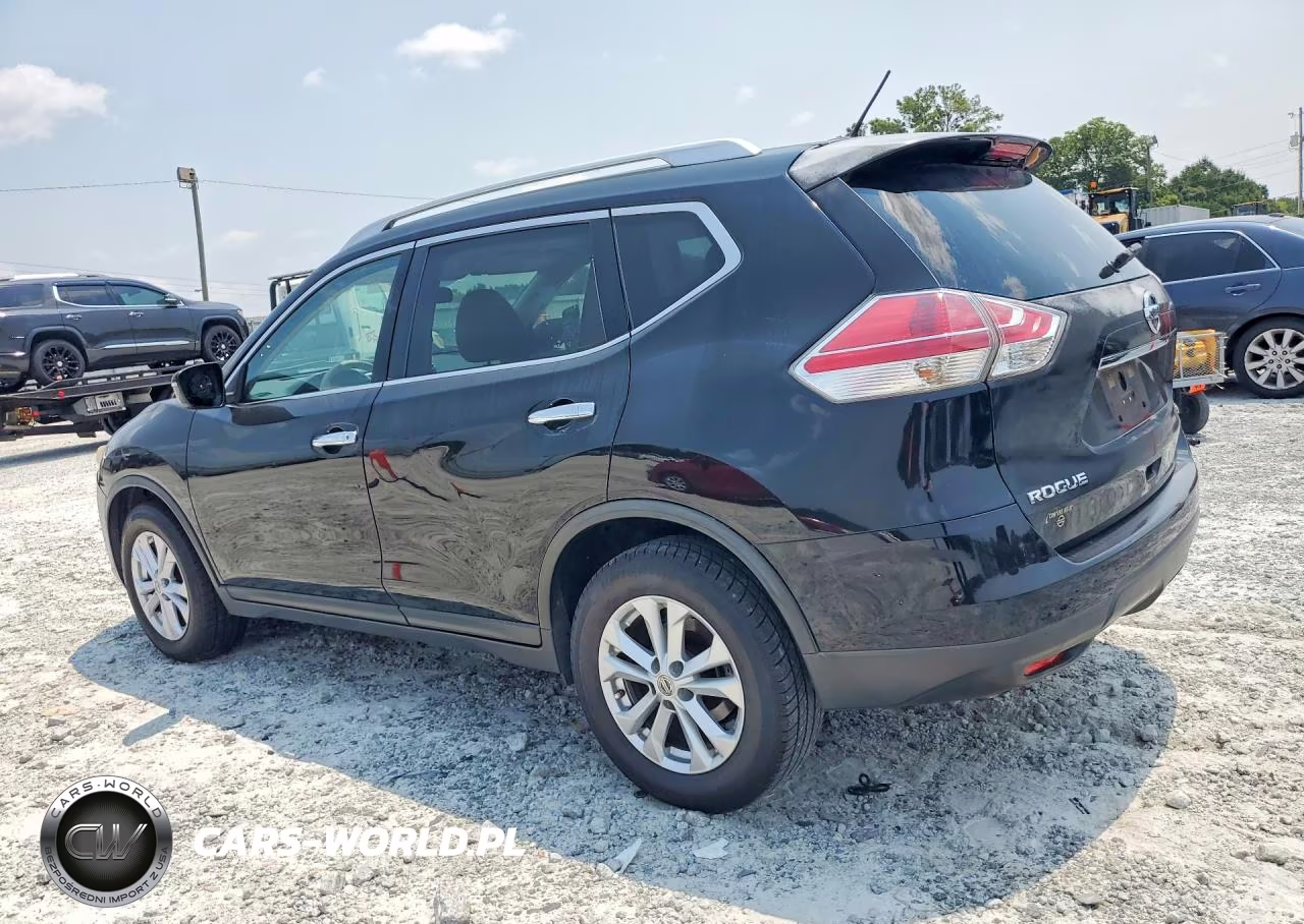 2015 Nissan Rogue Sv VIN:KNMAT2MT0FP516743 - 2