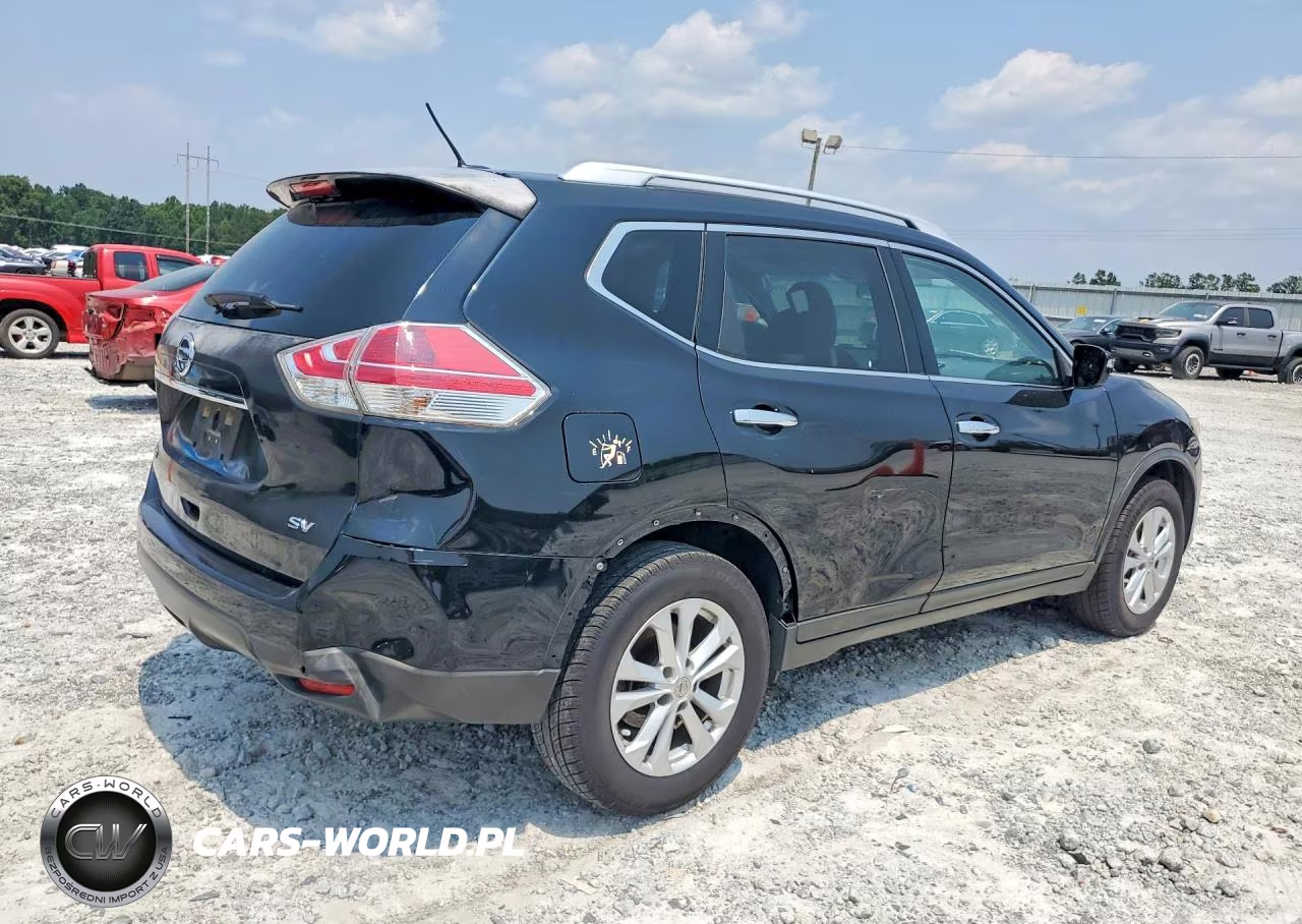 2015 Nissan Rogue Sv VIN:KNMAT2MT0FP516743 - 3