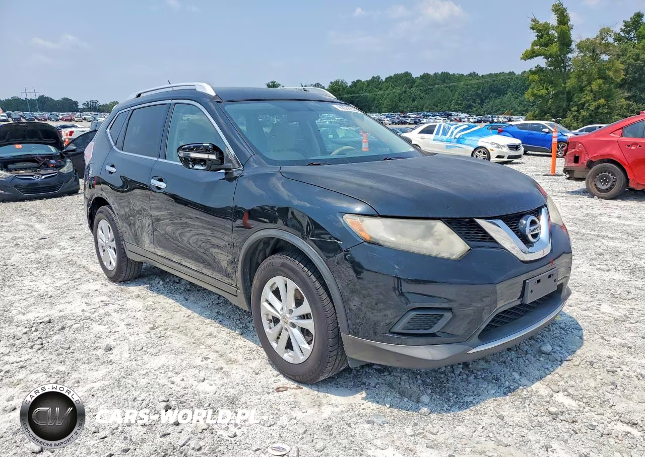 2015 Nissan Rogue Sv VIN:KNMAT2MT0FP516743 - 4