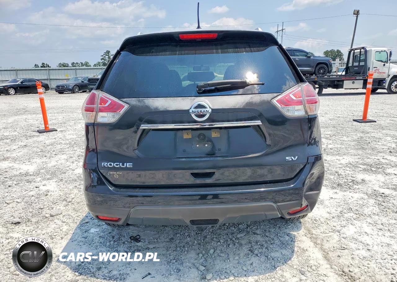 2015 Nissan Rogue Sv VIN:KNMAT2MT0FP516743 - 6