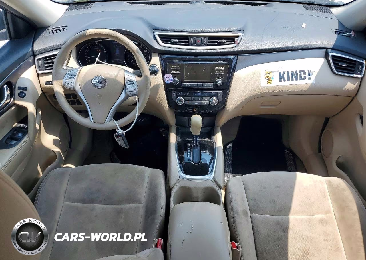 2015 Nissan Rogue Sv VIN:KNMAT2MT0FP516743 - 8