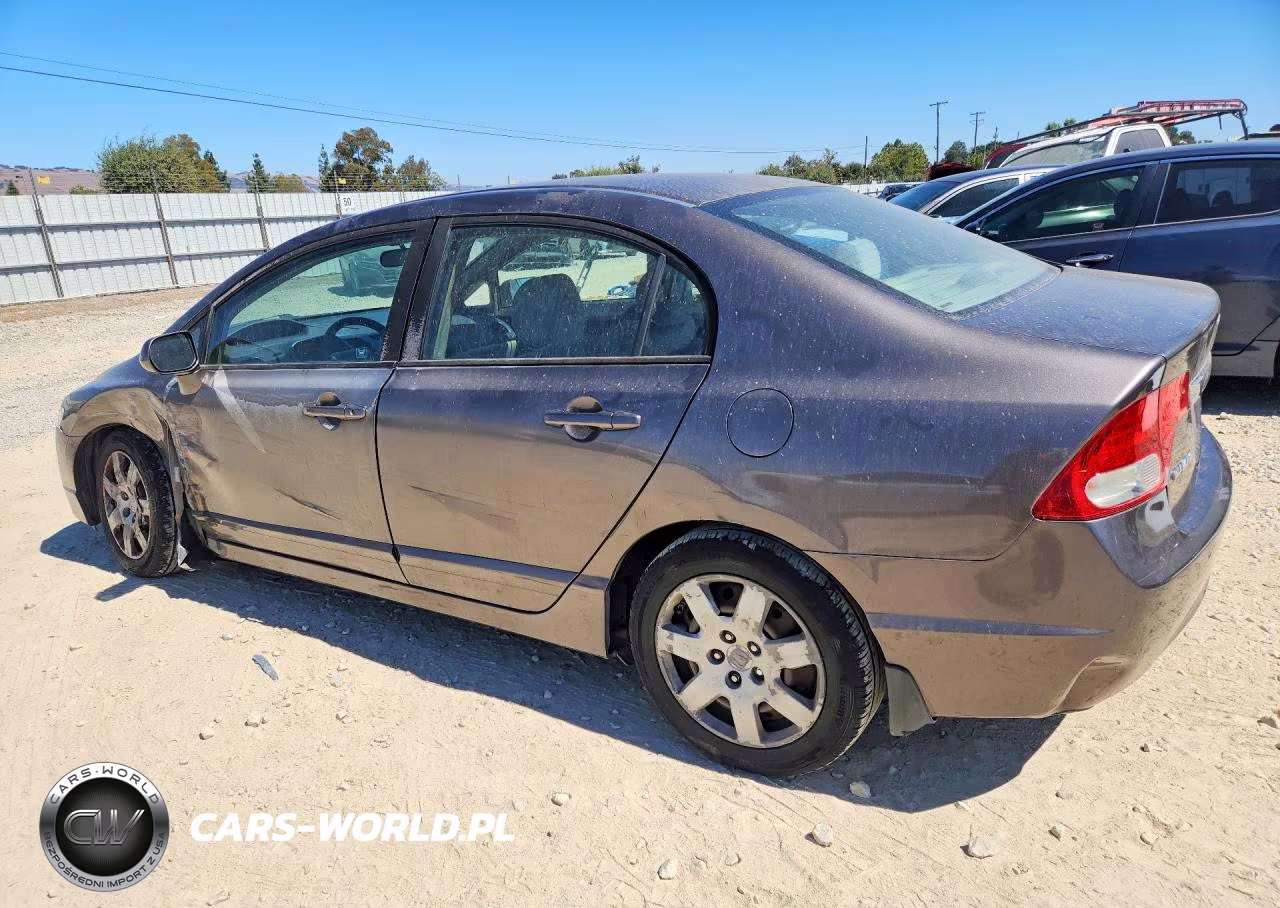 2010 Honda Civic Lx VIN:2HGFA1F51AH525096 - 2