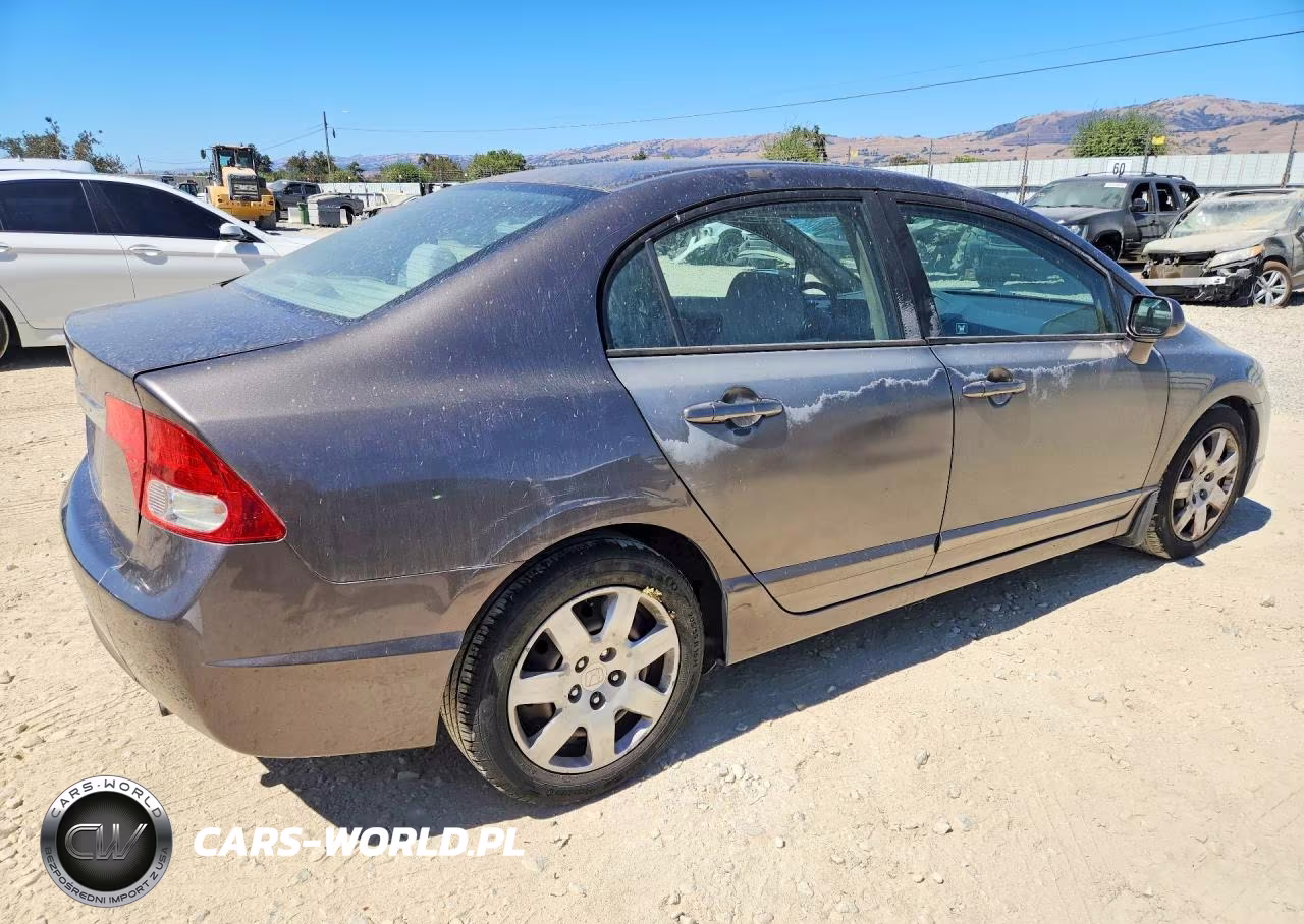 2010 Honda Civic Lx VIN:2HGFA1F51AH525096 - 3