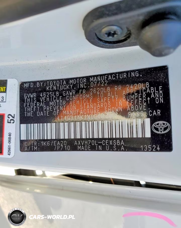 2022 Toyota Camry Hybrid Se VIN:4T1G31AK1NU045648 - 12