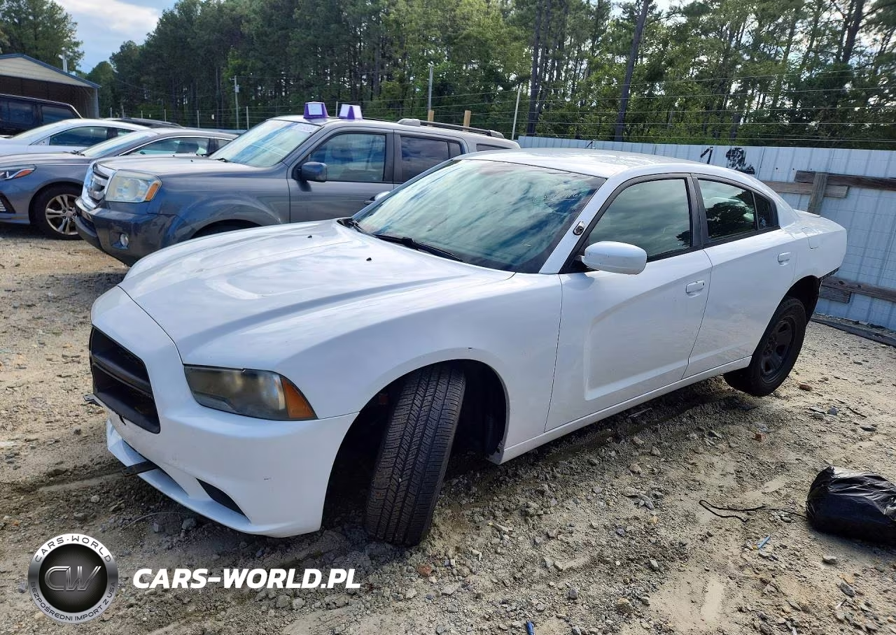 2014 Dodge Charger Police VIN:2C3CDXAT9EH245549 - 1