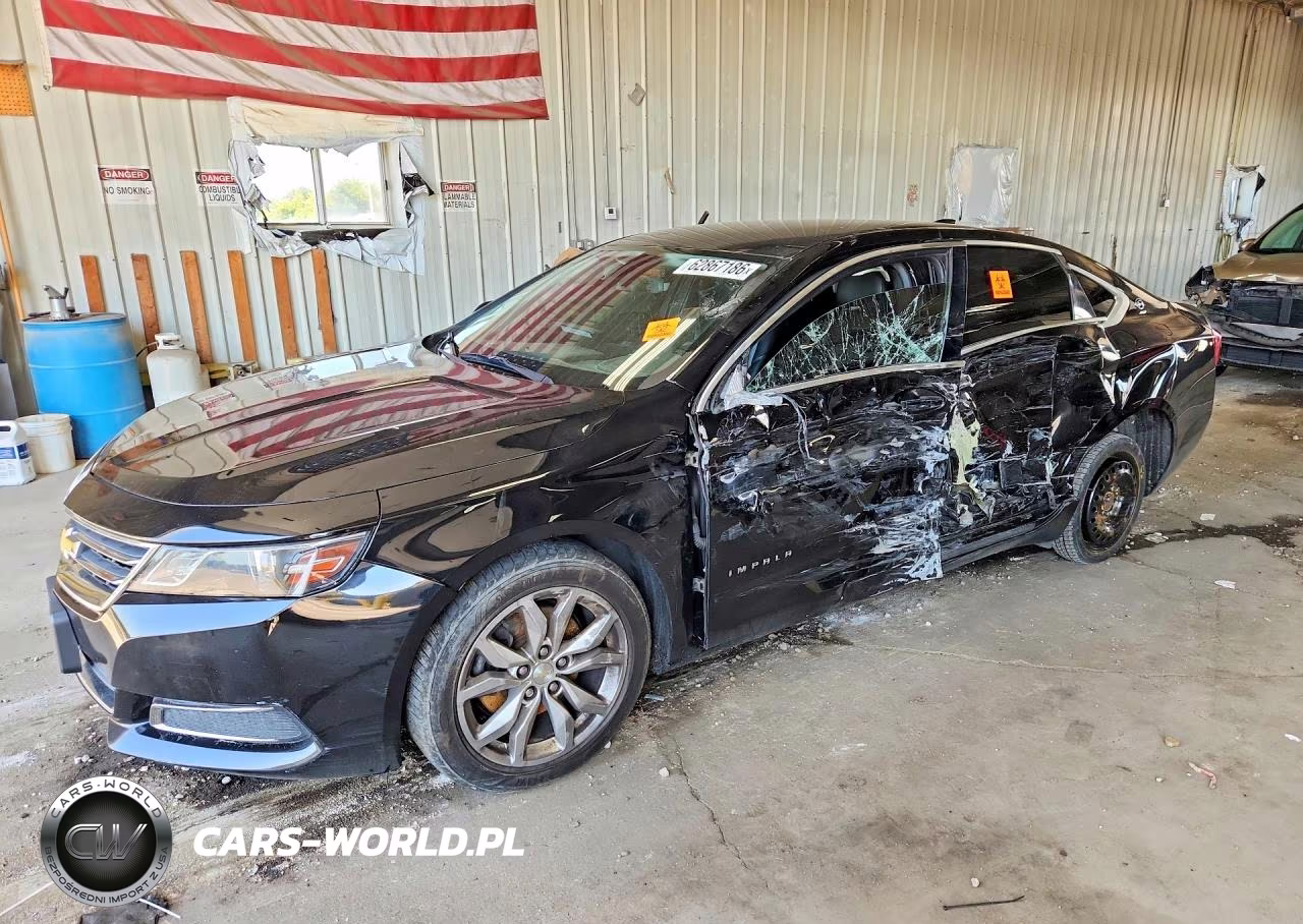 2017 Chevrolet Impala Lt VIN:2G1105S3XH9187136 - 1