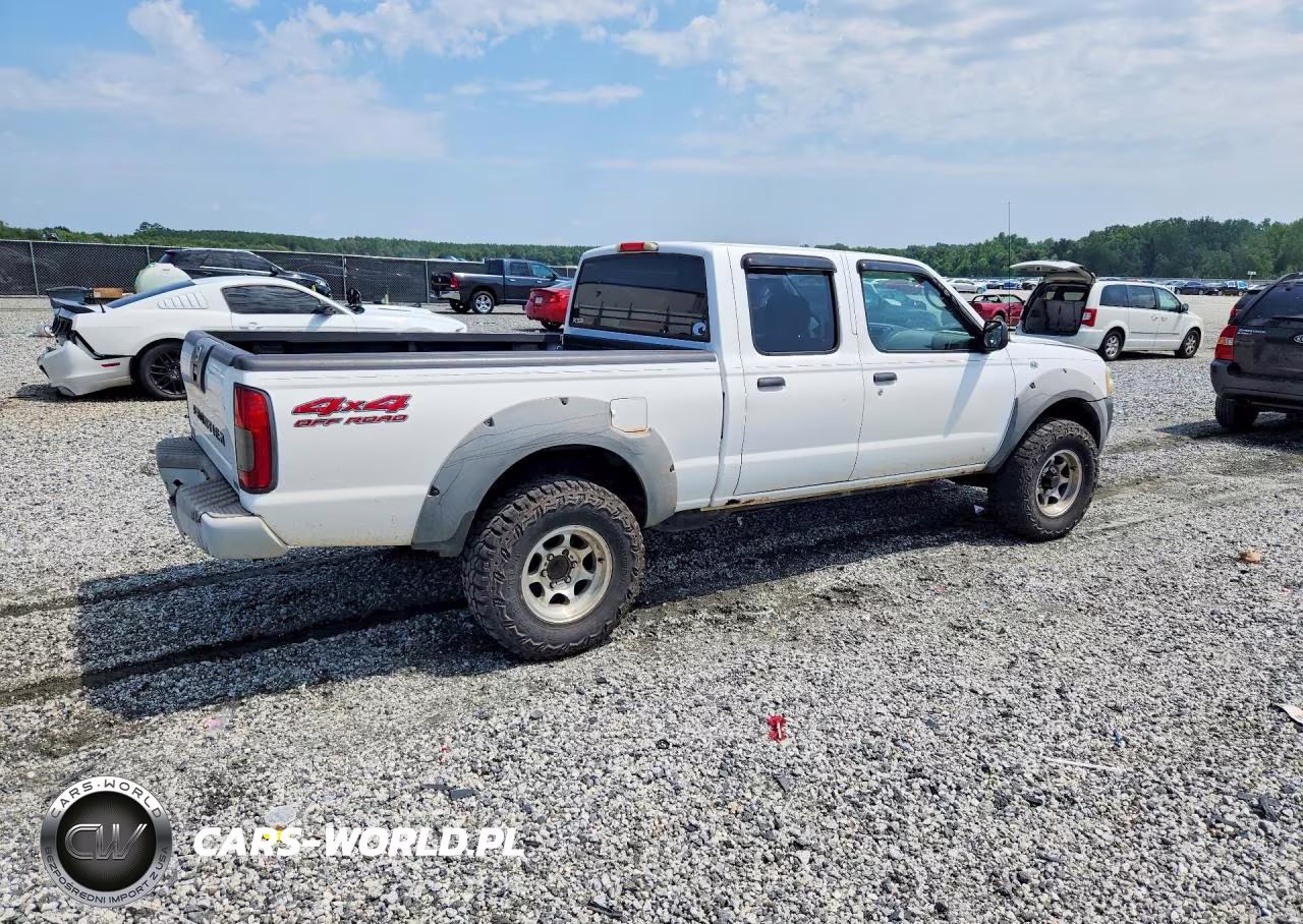 2002 Nissan Frontier Utility Trailer VIN:1N6ED29Y82C372943 - 3