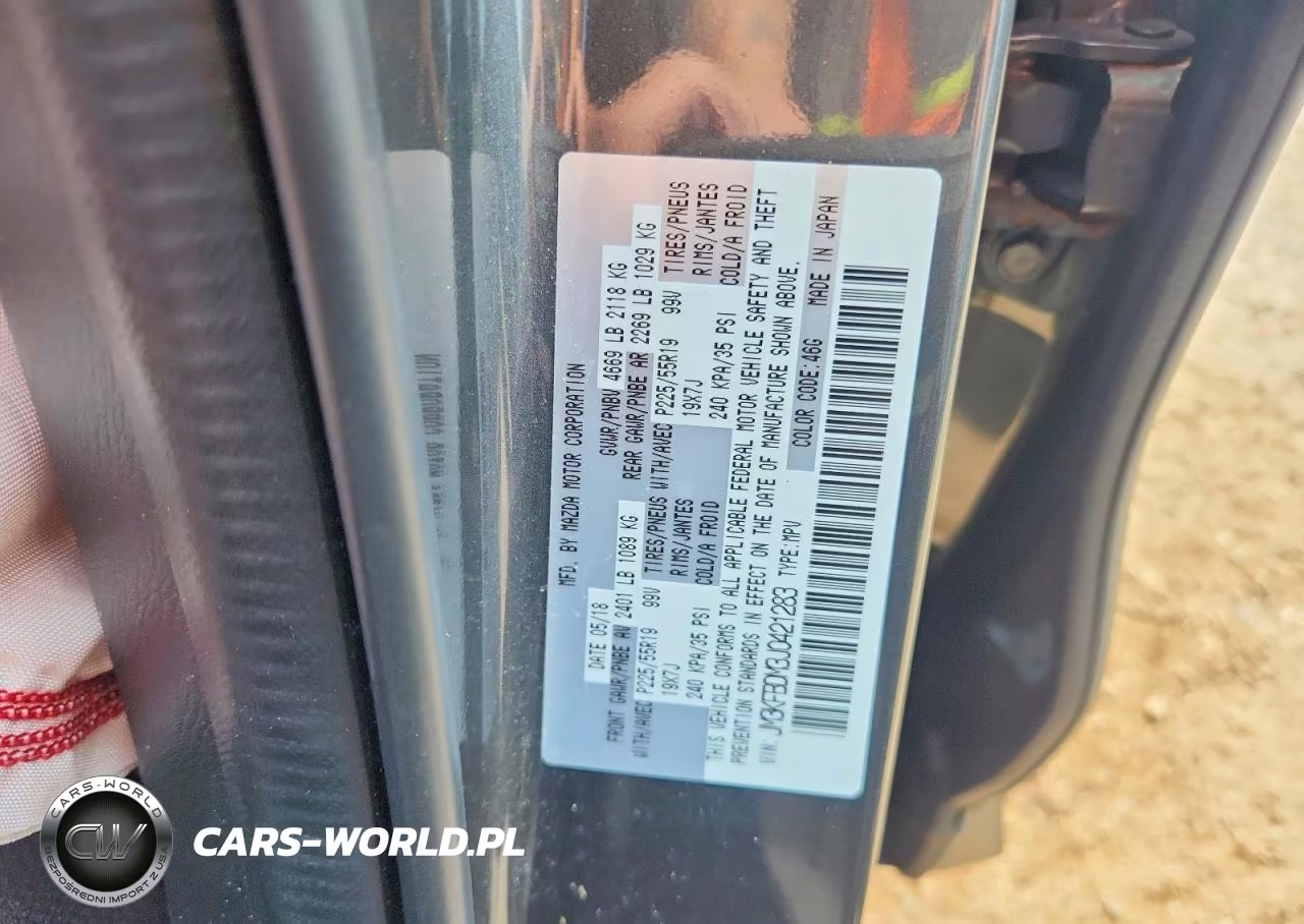 2018 Mazda Cx-5 Grand Touring VIN:JM3KFBDM3J0421283 - 12