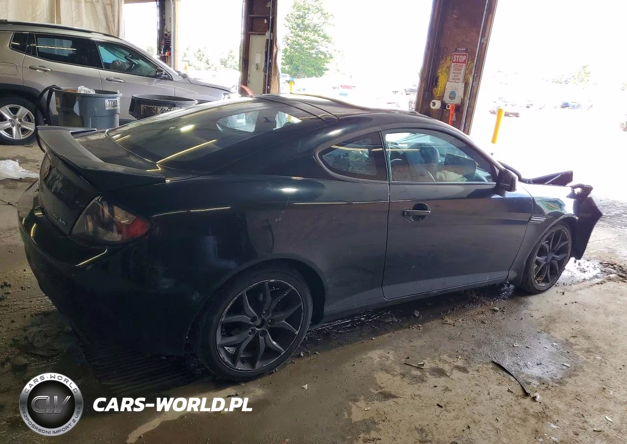 2008 Hyundai Tiburon Gt VIN:KMHHN66F68U271812 - 3