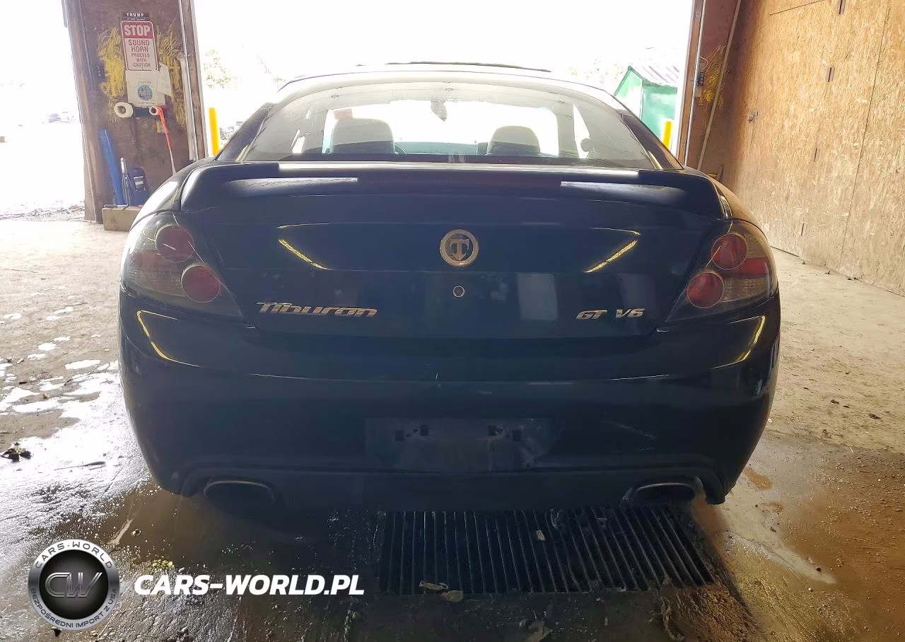 2008 Hyundai Tiburon Gt VIN:KMHHN66F68U271812 - 6