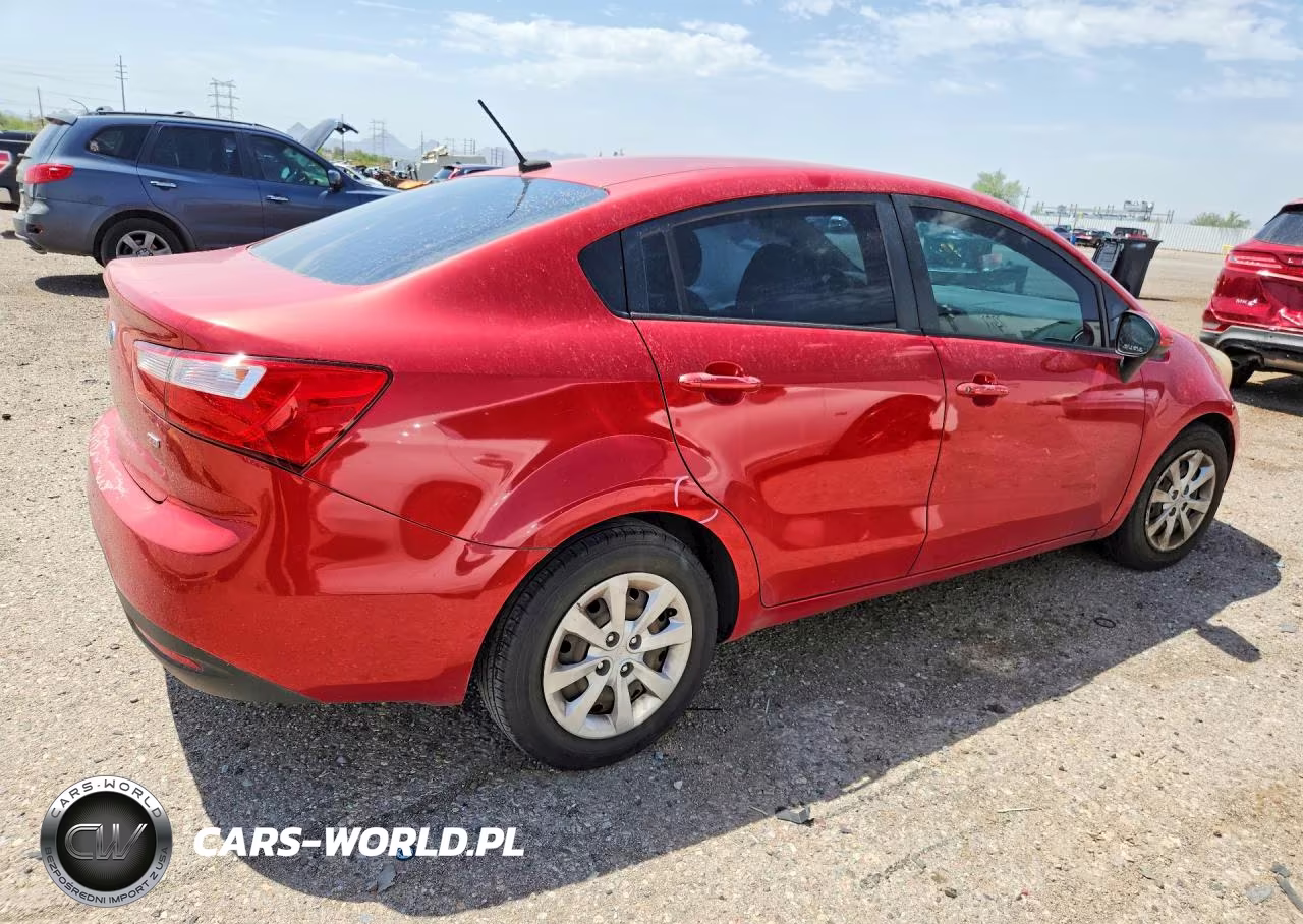 2012 Kia Rio Lx VIN:KNADM4A3XC6069315 - 3