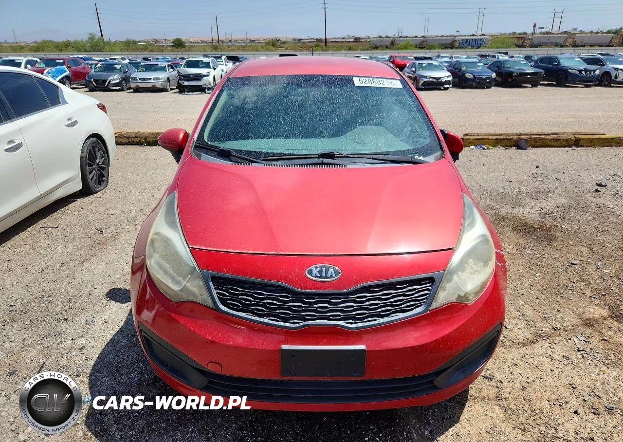 2012 Kia Rio Lx VIN:KNADM4A3XC6069315 - 5