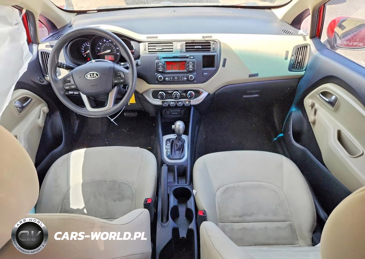 2012 Kia Rio Lx VIN:KNADM4A3XC6069315 - 8