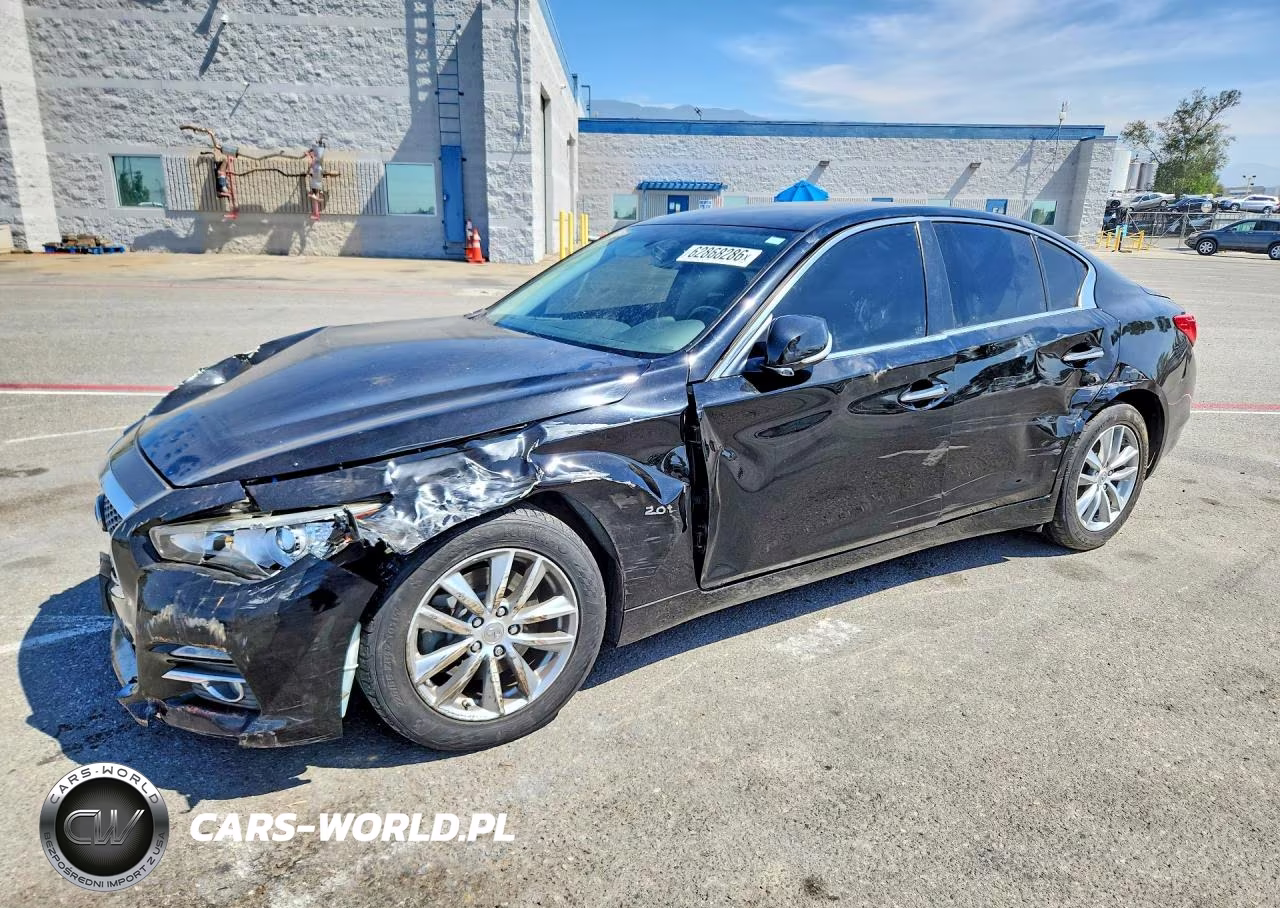 2017 Infiniti Q50 2.0T VIN:JN1CV7AP4HM642425 - 1