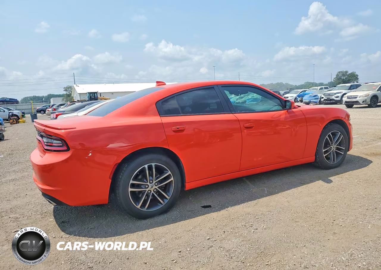 2019 Dodge Charger Sxt VIN:2C3CDXJG7KH533164 - 3