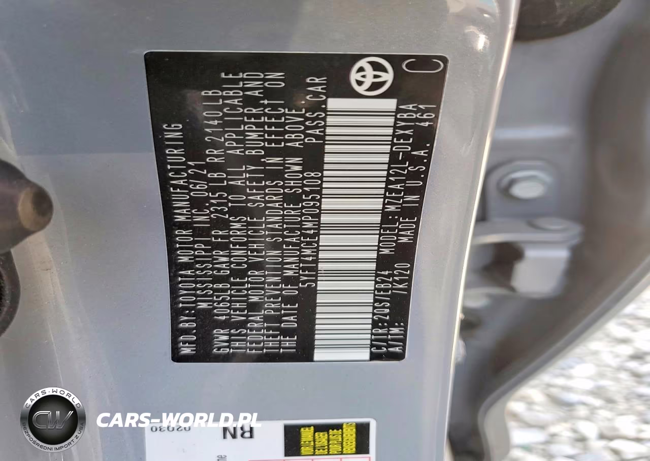 2021 Toyota Corolla Xse VIN:5YFT4MCE4MP095108 - 12