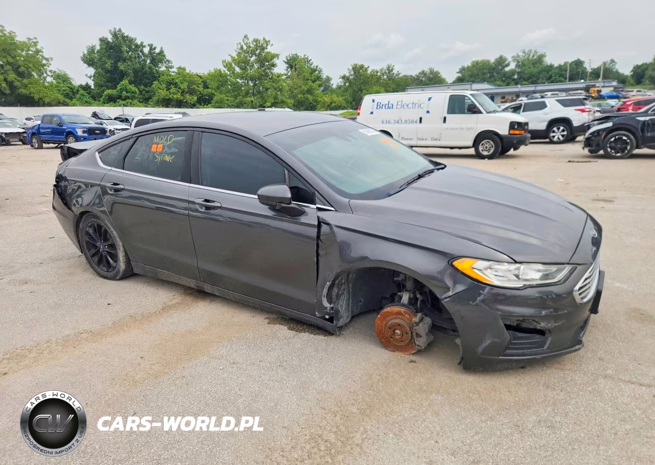 2020 Ford Fusion Se VIN:3FA6P0HD9LR187570 - 4