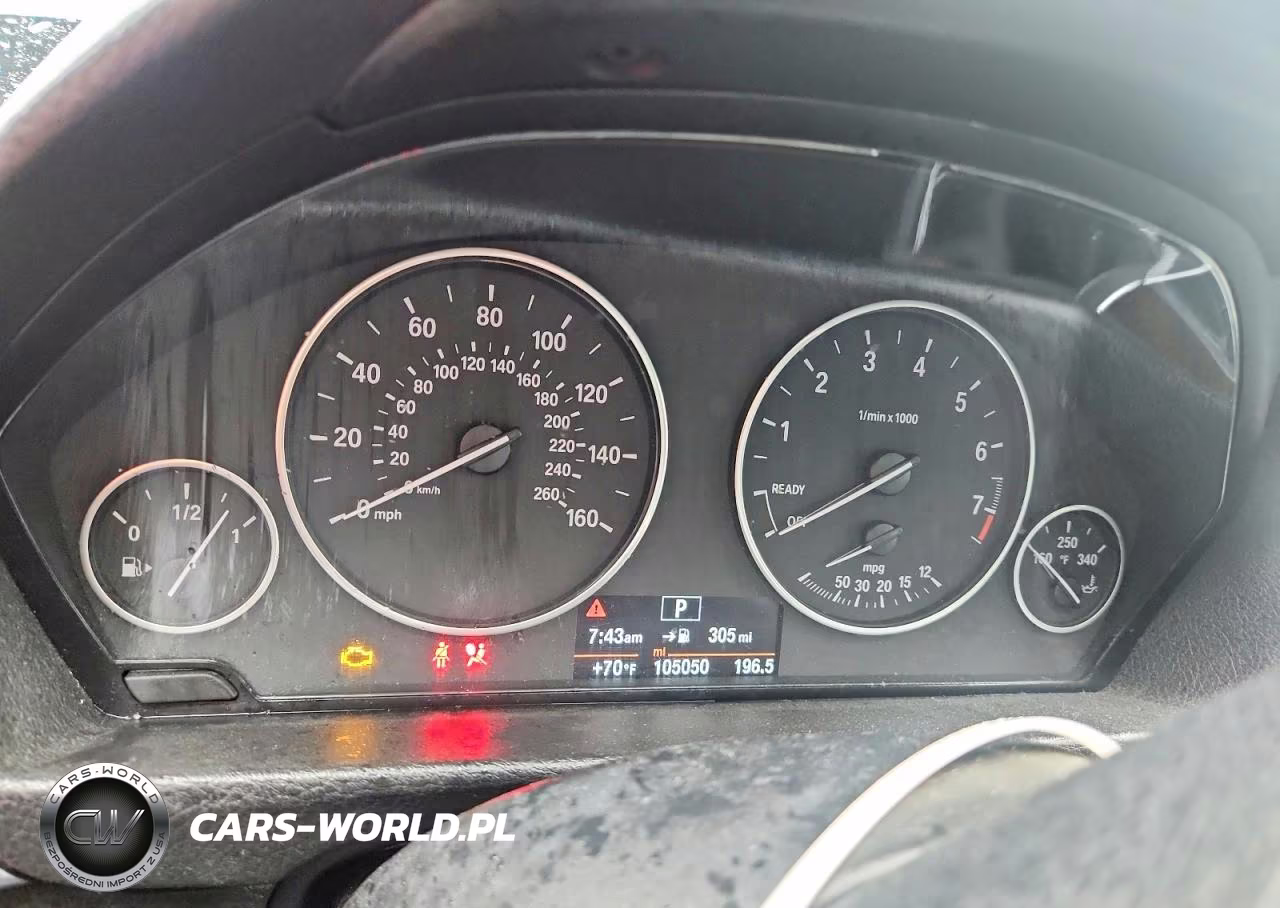 2016 BMW 320 Xi VIN:WBA8E5G57GNT40775 - 9