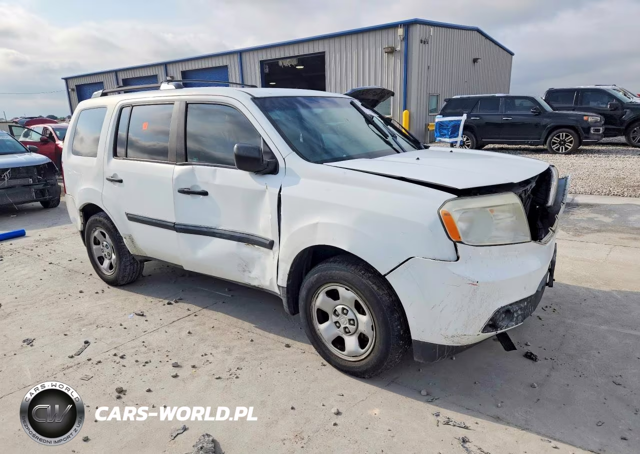2012 Honda Pilot Lx VIN:5FNYF4H22CB037720 - 4