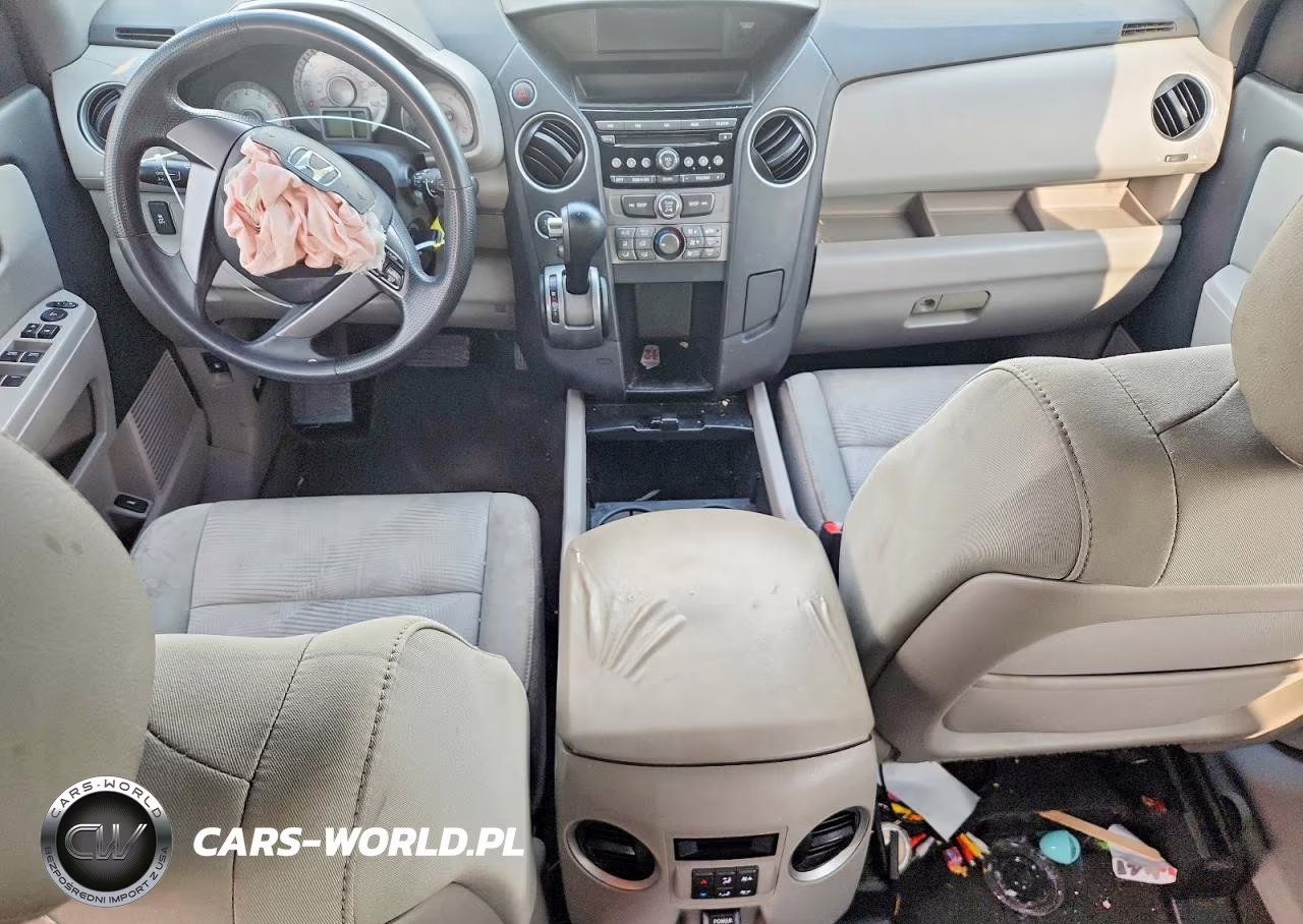 2012 Honda Pilot Lx VIN:5FNYF4H22CB037720 - 8