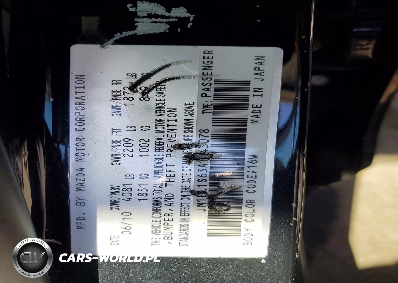 2010 Mazda 3 S VIN:JM1BL1S63A1343078 - 12