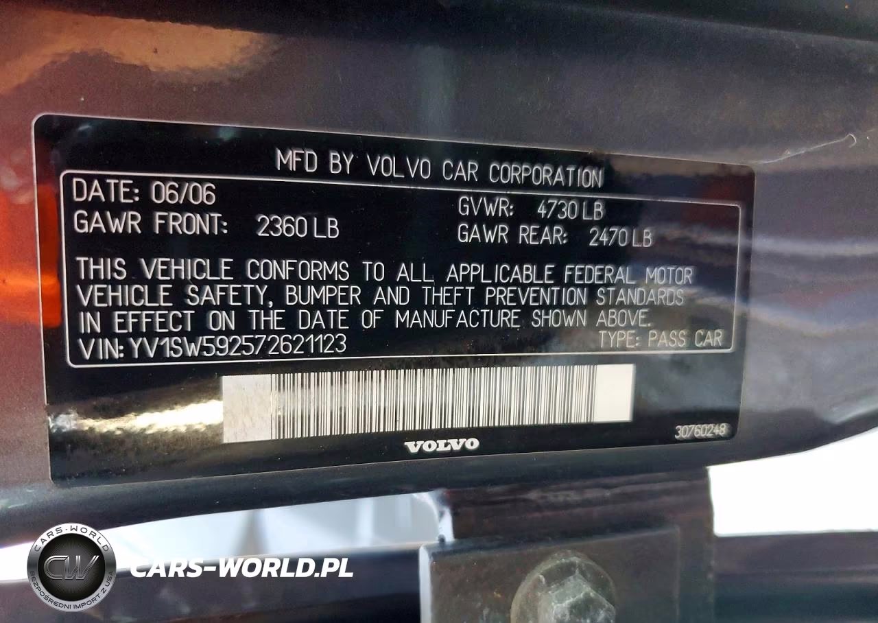 2007 Volvo V70 2.5T VIN:YV1SW592572621123 - 13