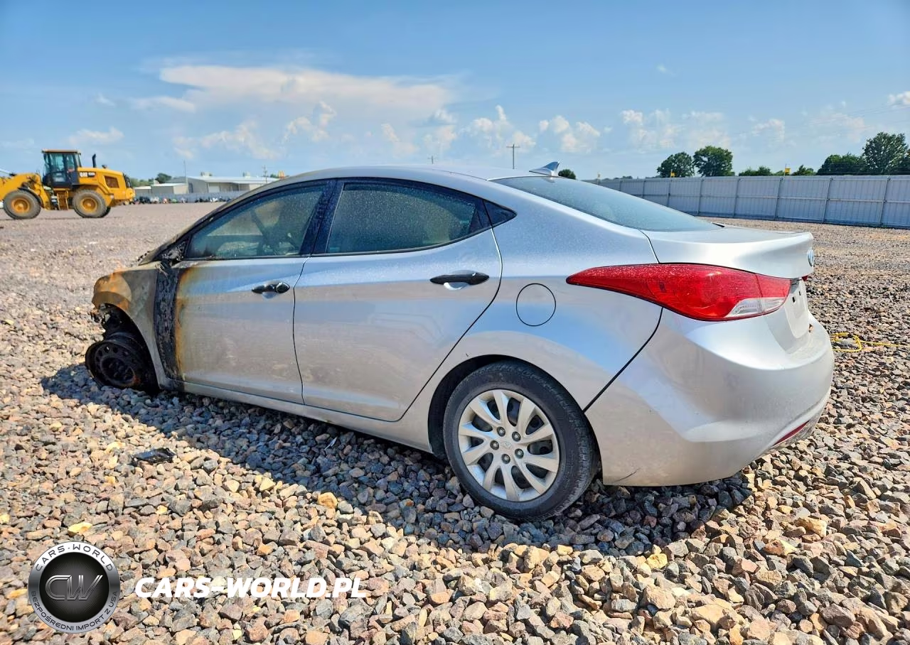 2012 Hyundai Elantra Gls VIN:5NPDH4AE5CH062769 - 2