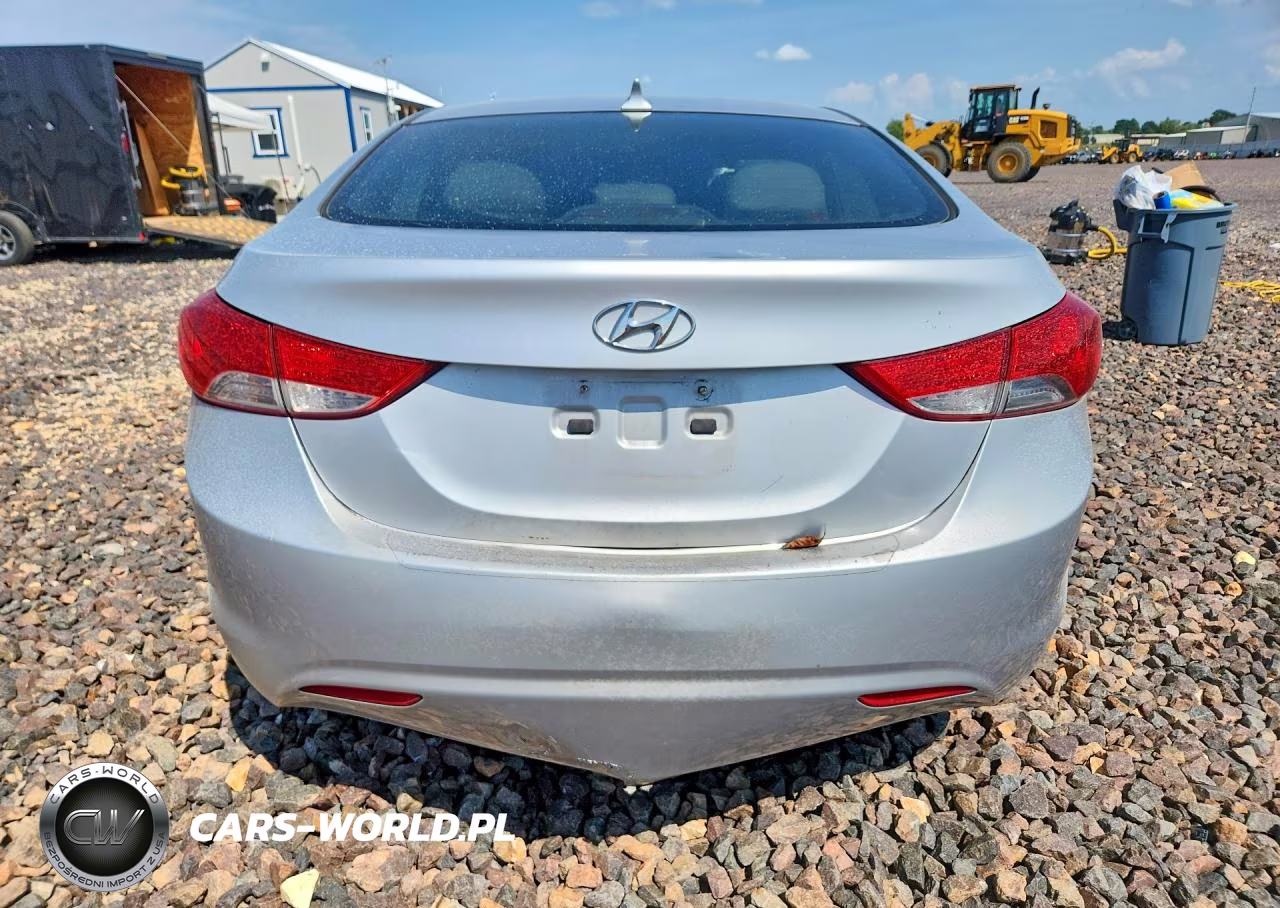 2012 Hyundai Elantra Gls VIN:5NPDH4AE5CH062769 - 6