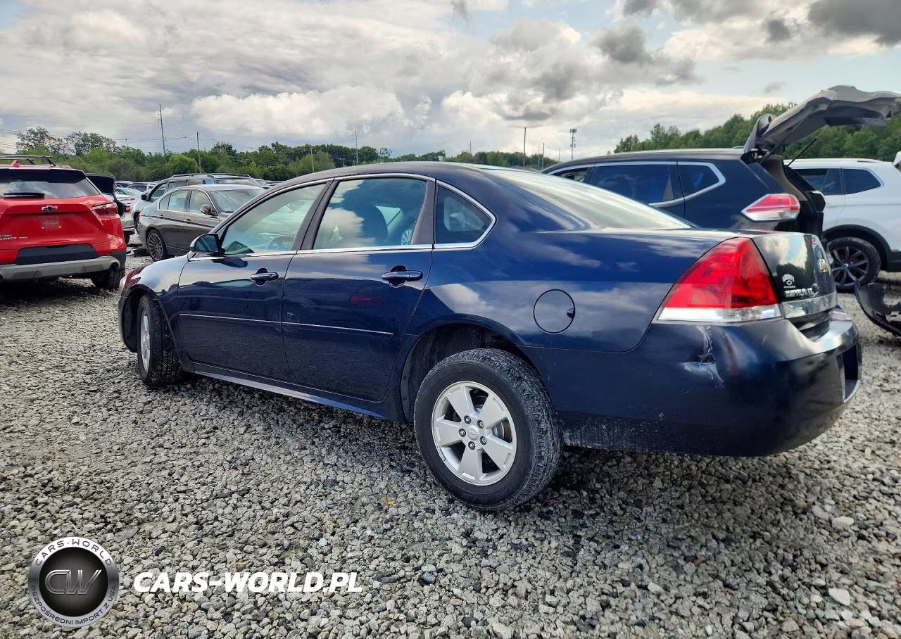 2010 Chevrolet Impala Lt VIN:2G1WB5EN3A1191742 - 2