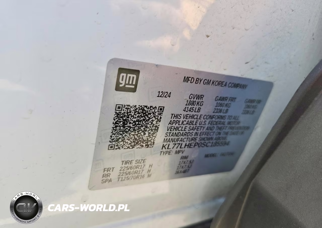 2025 Chevrolet Trax 1Lt VIN:KL77LHEP0SC185594 - 12