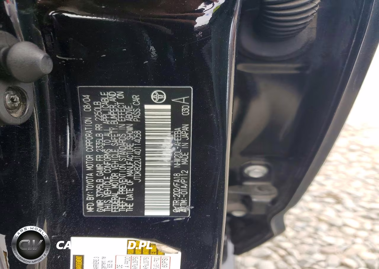 2004 Toyota Prius Base VIN:JTDKB22U140114058 - 13