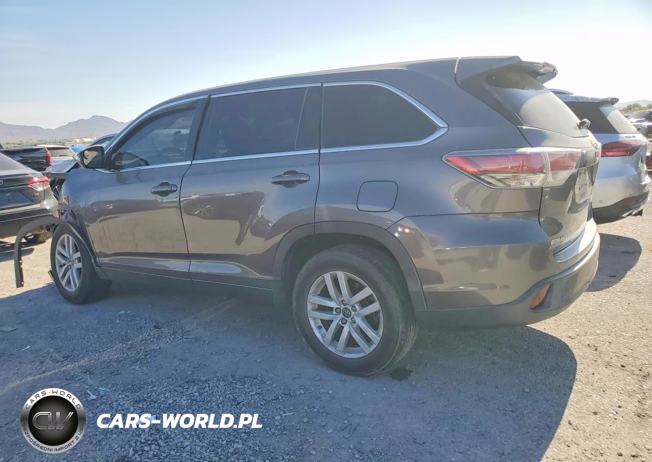 2016 Toyota Highlander Le VIN:5TDZKRFHXGS180193 - 2