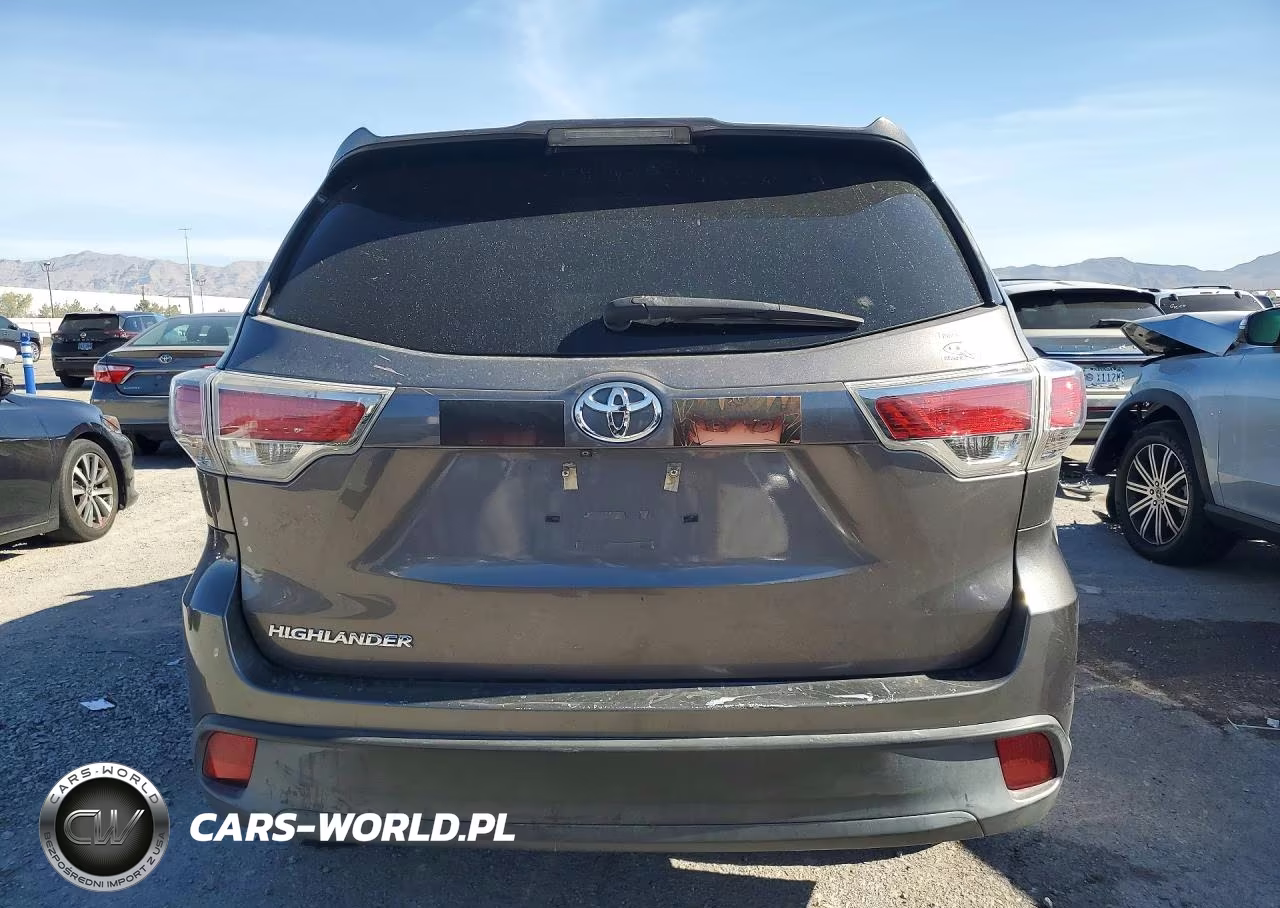 2016 Toyota Highlander Le VIN:5TDZKRFHXGS180193 - 6
