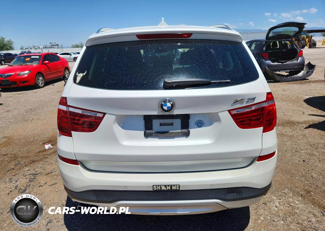 2017 BMW X3 Sdrive28I VIN:5UXWZ7C54H0V86311 - 6
