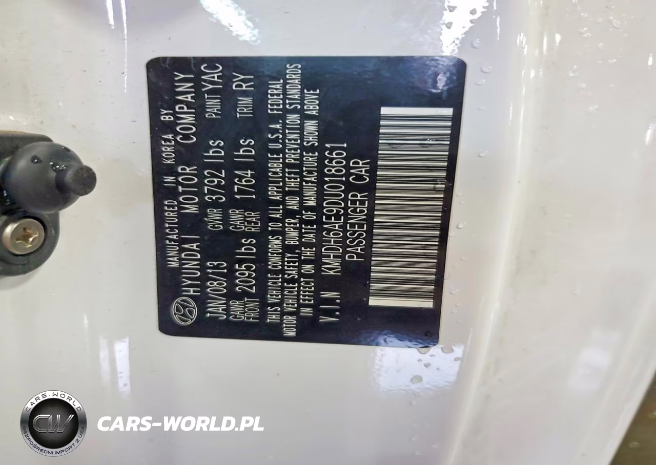 2013 Hyundai Elantra Coupe Gs VIN:KMHDH6AE9DU018661 - 13