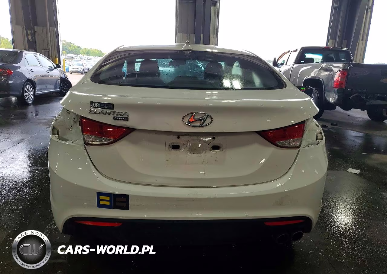 2013 Hyundai Elantra Coupe Gs VIN:KMHDH6AE9DU018661 - 6